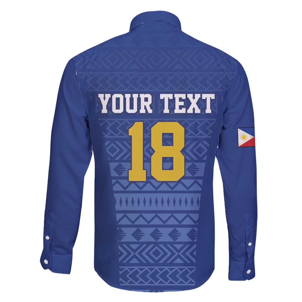 Custom Philippines Football Family Matching Short Sleeve Bodycon Dress and Hawaiian Shirt Pambansang koponan ng futbol ng Pilipinas