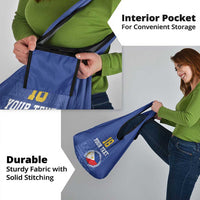 Custom Philippines Football Grocery Bag Pambansang koponan ng futbol ng Pilipinas