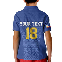 Custom Philippines Football Kid Polo Shirt Pambansang koponan ng futbol ng Pilipinas