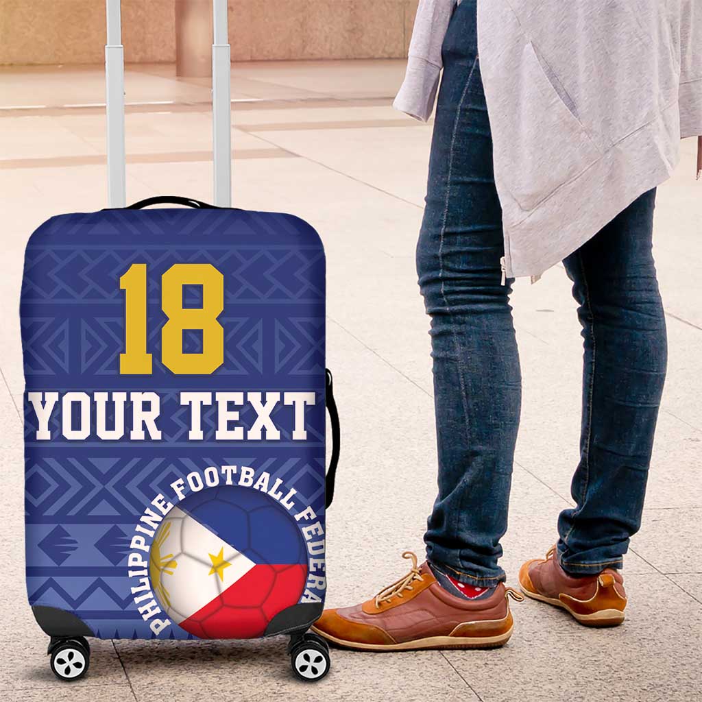 Custom Philippines Football Luggage Cover Pambansang koponan ng futbol ng Pilipinas
