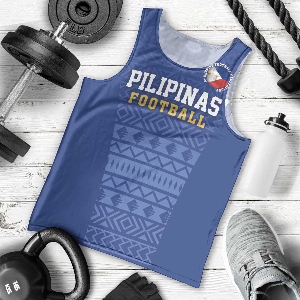 Custom Philippines Football Men Tank Top Pambansang koponan ng futbol ng Pilipinas