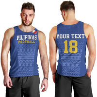 Custom Philippines Football Men Tank Top Pambansang koponan ng futbol ng Pilipinas