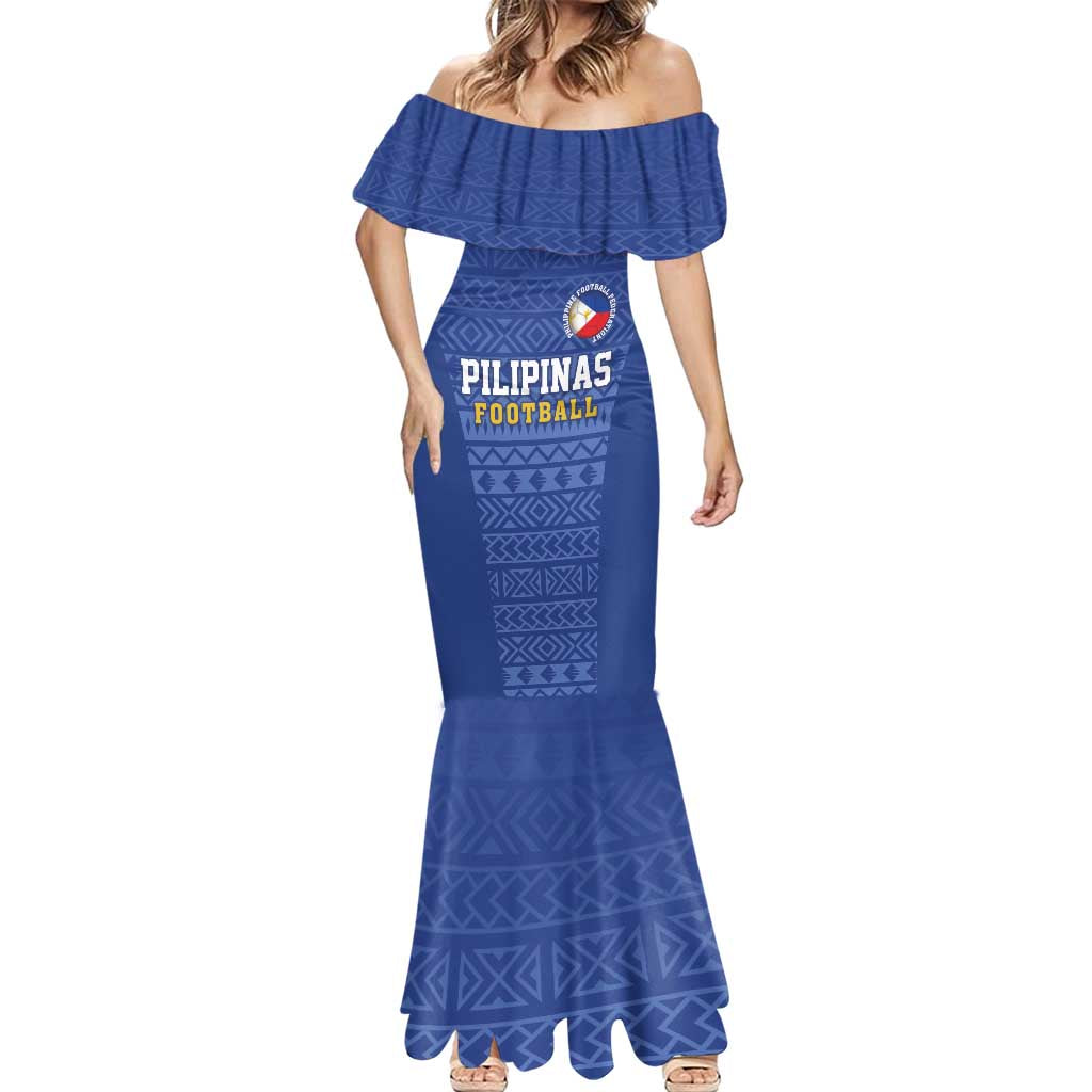 Custom Philippines Football Mermaid Dress Pambansang koponan ng futbol ng Pilipinas