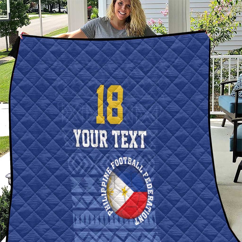 Custom Philippines Football Quilt Pambansang koponan ng futbol ng Pilipinas