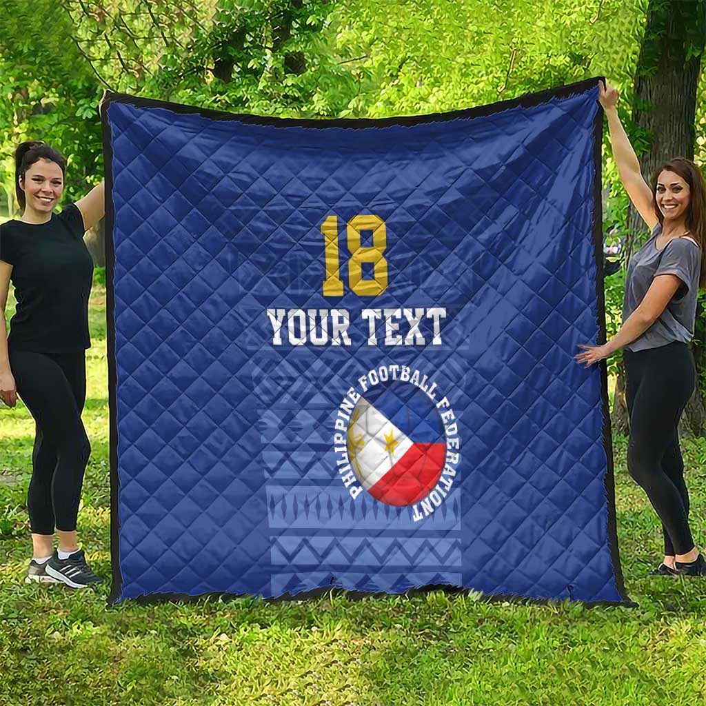Custom Philippines Football Quilt Pambansang koponan ng futbol ng Pilipinas