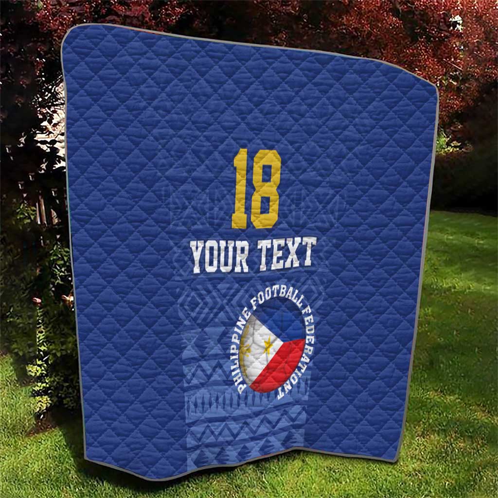 Custom Philippines Football Quilt Pambansang koponan ng futbol ng Pilipinas