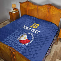 Custom Philippines Football Quilt Pambansang koponan ng futbol ng Pilipinas