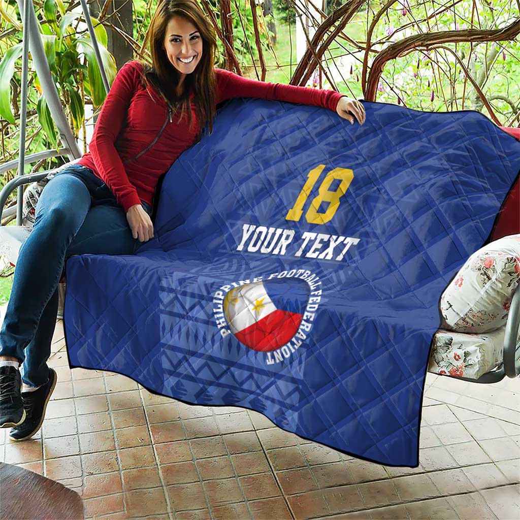 Custom Philippines Football Quilt Pambansang koponan ng futbol ng Pilipinas