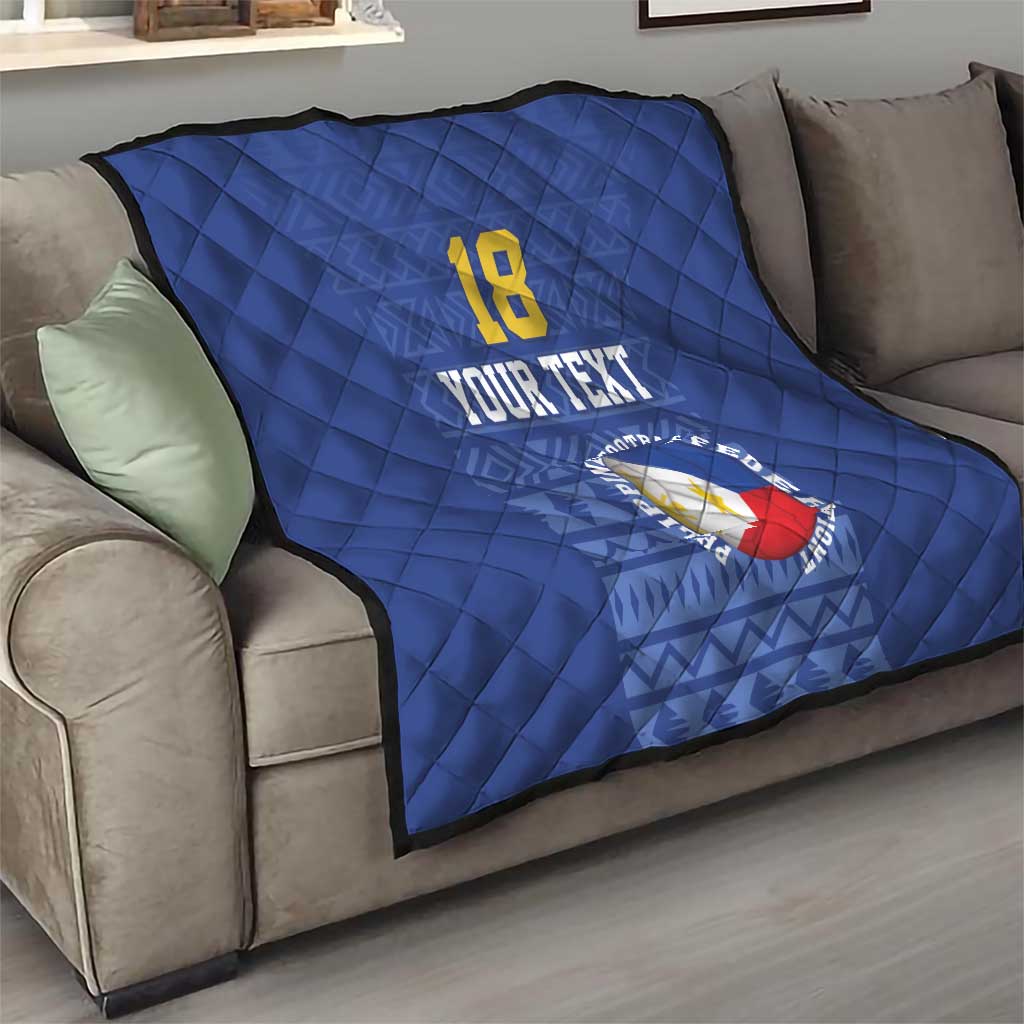 Custom Philippines Football Quilt Pambansang koponan ng futbol ng Pilipinas