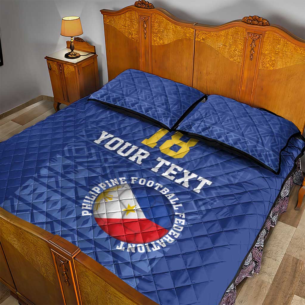 Custom Philippines Football Quilt Bed Set Pambansang koponan ng futbol ng Pilipinas