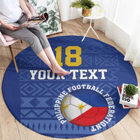 Custom Philippines Football Round Carpet Pambansang koponan ng futbol ng Pilipinas