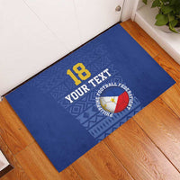 Custom Philippines Football Rubber Doormat Pambansang koponan ng futbol ng Pilipinas