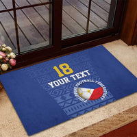 Custom Philippines Football Rubber Doormat Pambansang koponan ng futbol ng Pilipinas