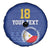 Custom Philippines Football Spare Tire Cover Pambansang koponan ng futbol ng Pilipinas