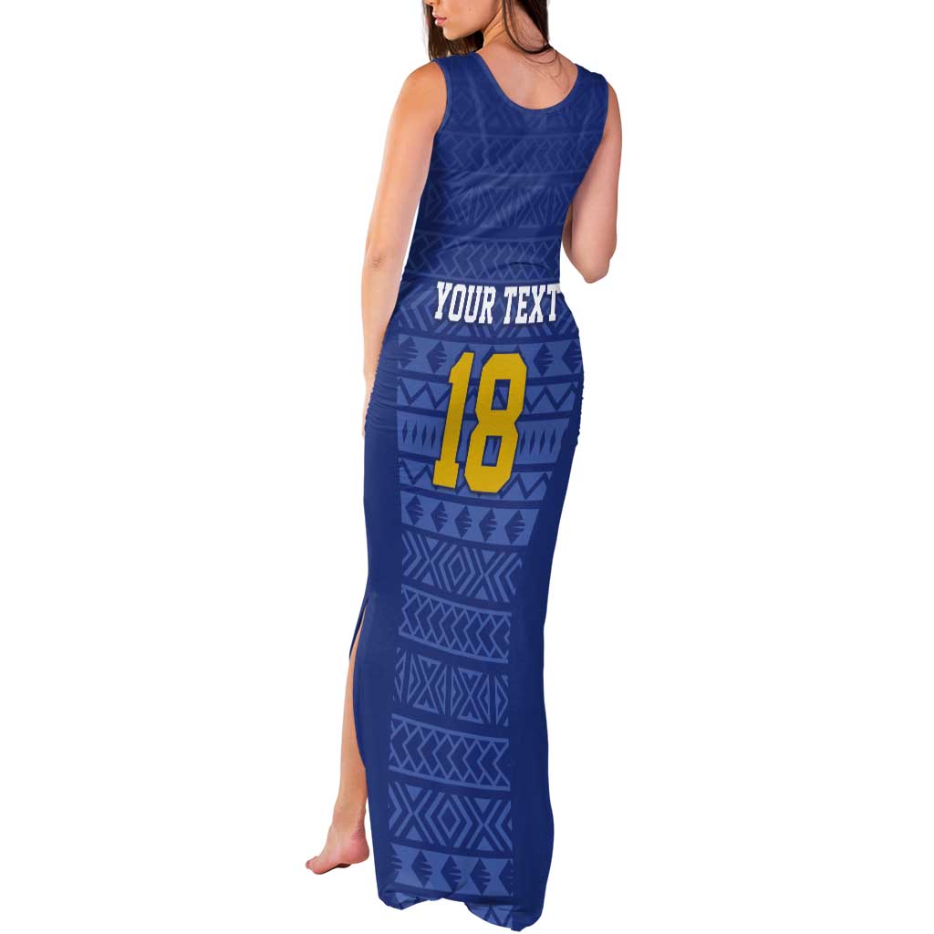 Custom Philippines Football Tank Maxi Dress Pambansang koponan ng futbol ng Pilipinas