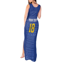 Custom Philippines Football Tank Maxi Dress Pambansang koponan ng futbol ng Pilipinas