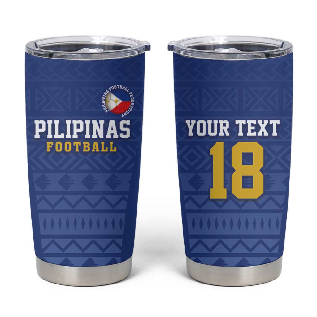 Custom Philippines Football Tumbler Cup Pambansang koponan ng futbol ng Pilipinas
