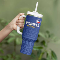 Custom Philippines Football Tumbler With Handle Pambansang koponan ng futbol ng Pilipinas