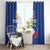 Custom Philippines Football Window Curtain Pambansang koponan ng futbol ng Pilipinas