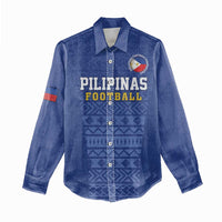 Custom Philippines Football Women Casual Shirt Pambansang koponan ng futbol ng Pilipinas