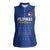Custom Philippines Football Women Sleeveless Polo Shirt Pambansang koponan ng futbol ng Pilipinas