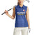 Custom Philippines Football Women Sleeveless Polo Shirt Pambansang koponan ng futbol ng Pilipinas