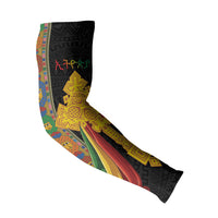 Ethiopia Lion Cross Arm Sleeves Habesha Heritage Style