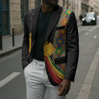 Ethiopia Lion Cross Blazer Habesha Heritage Style
