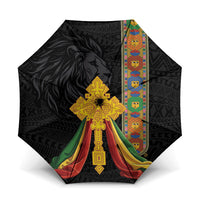 Ethiopia Lion Cross Umbrella Habesha Heritage Style