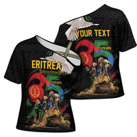 Personalized Eritrea Independence 35 Years Cross Shoulder Shirt Freedom Fighters Heritage
