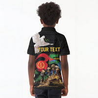 Personalized Eritrea Independence 35 Years Kid Polo Shirt Freedom Fighters Heritage