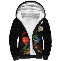 Personalized Eritrea Independence 35 Years Sherpa Hoodie Freedom Fighters Heritage