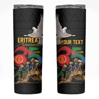 Personalized Eritrea Independence 35 Years Skinny Tumbler Freedom Fighters Heritage