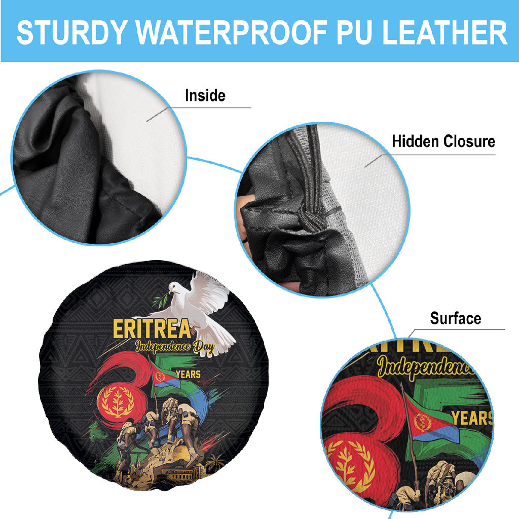 Eritrea Independence 35 Years Spare Tire Cover Freedom Fighters Heritage