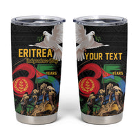 Personalized Eritrea Independence 35 Years Tumbler Cup Freedom Fighters Heritage