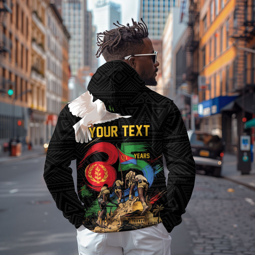 Personalized Eritrea Independence 35 Years Zip Hoodie Freedom Fighters Heritage
