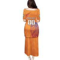 Custom Netherlands Football Puletasi Oranje Lion - Wonder Print Shop