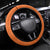Netherlands Football Steering Wheel Cover Oranje Lion - Wonder Print Shop