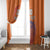 Custom Netherlands Football Window Curtain Oranje Lion - Wonder Print Shop
