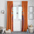 Custom Netherlands Football Window Curtain Oranje Lion - Wonder Print Shop