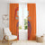 Custom Netherlands Football Window Curtain Oranje Lion - Wonder Print Shop