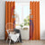 Custom Netherlands Football Window Curtain Oranje Lion - Wonder Print Shop