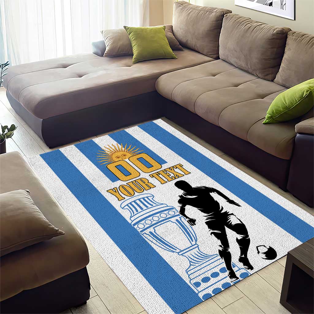 Custom Argentina Football Area Rug We Are The Champions - Wonder Print Shop