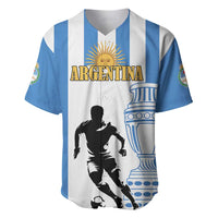 Custom Argentina Football Baseball Jersey We Are The Champions - Wonder Print Shop