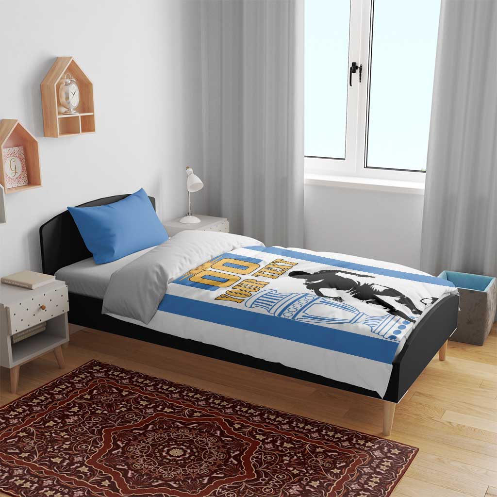 Custom Argentina Football Bedding Set We Are The Champions - Wonder Print Shop