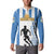 Custom Argentina Football Button Sweatshirt We Are The Champions - Wonder Print Shop