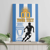 Custom Argentina Football Canvas Wall Art We Are The Champions - Wonder Print Shop