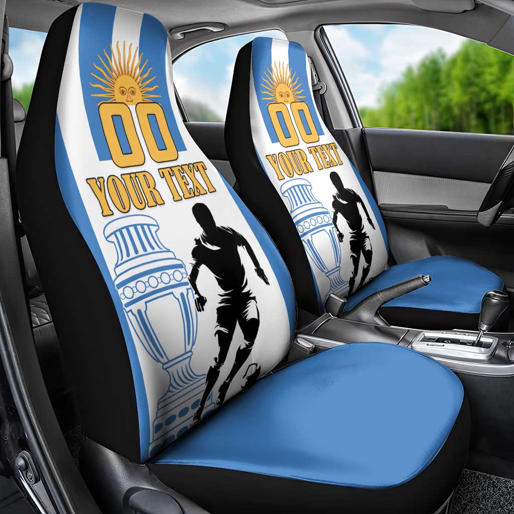 Custom Argentina Football Car Seat Cover We Are The Champions - Wonder Print Shop