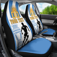 Custom Argentina Football Car Seat Cover We Are The Champions - Wonder Print Shop