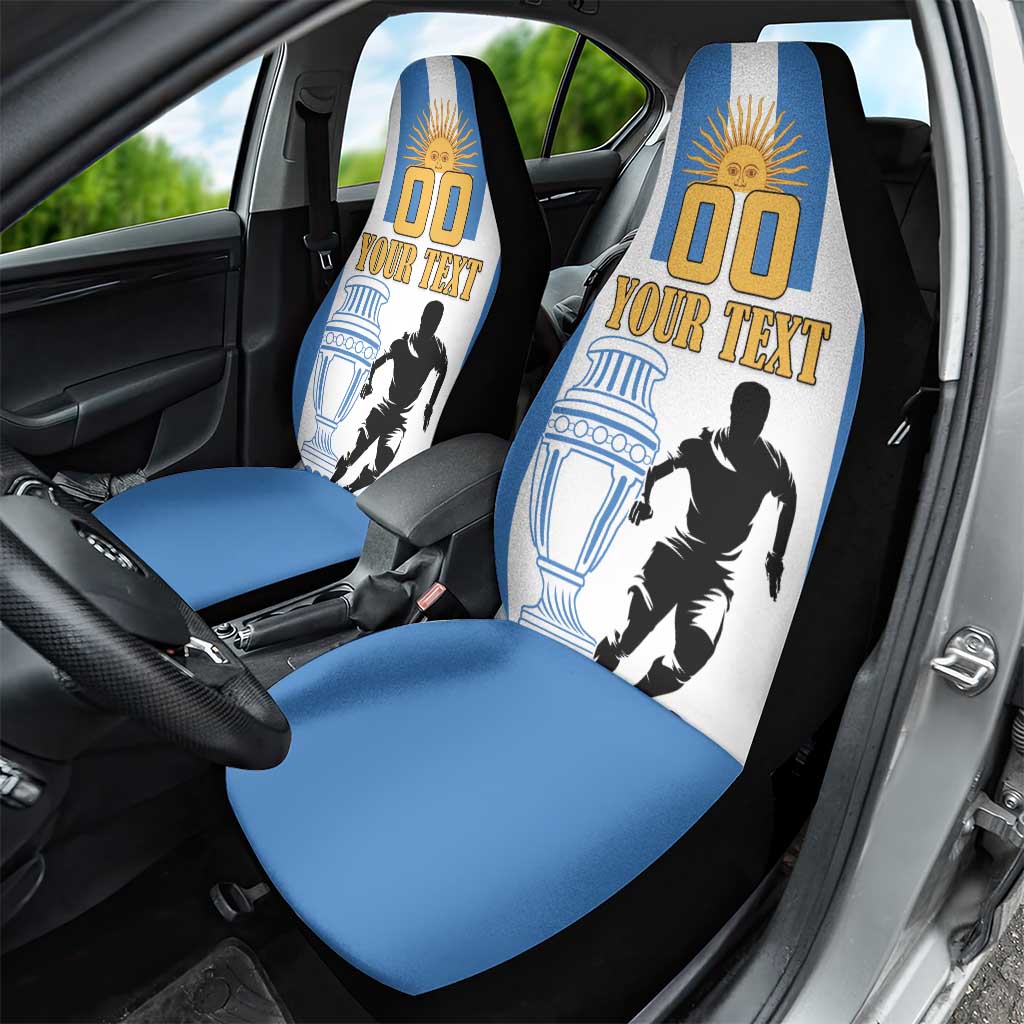 Custom Argentina Football Car Seat Cover We Are The Champions - Wonder Print Shop